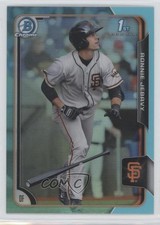 2015 Bowman Draft Chrome Sky Blue Refractor Ronnie Jebavy #79 0f8