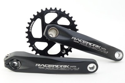 Raceworks GXP 170mm MTB Bike Crankset + 32T Narrow Wide Chainring