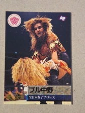 1995 BBM Bull Nakano #133 All Japan Women’s Pro Wrestling Card AJW WCW CMLL WWE