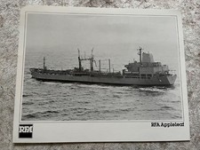 RFA Appleleaf, promotional card, Royal Navy Tanker
