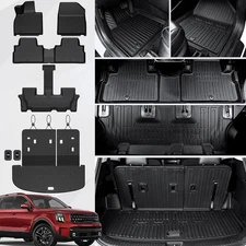 All-Weather TPE Floor & Cargo Mats for Kia Telluride 2020-2025 🛡️