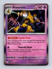 Alakazam 056/132 Rare Mega Evolution Pokemon Holo Near Mint