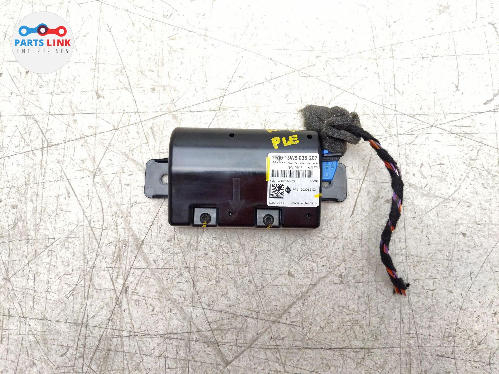 Bentley Continental Flying Spur Speed 2006-2012 Rear Control unit