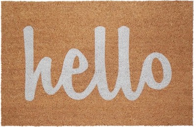 oway Mills Script Hello Doormat (, 24'' x 36'' x 0.60'')