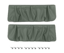 Buick Skylark Le Mans Apollo Wildcat Standard Door Panel Pocket Green Pair