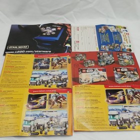 Vintage LEGO Star Wars Instruction Manuals Lot of 6 Booklets 7133 8017 6206 