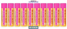 LOT/10 Burts Bees Moisturizing Lip Balm DRAGONFRUIT LEMON New Fresh Sealed Ship 