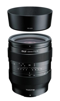 Tokina SZ 33mm F1.2 Wide-Angle Lens Sony E/Fuji X Mount Manual Focus Japan