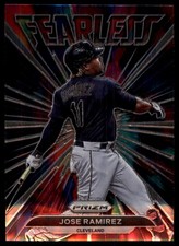 Jose Ramirez 2022 Panini Prizm #FL-14 Guardians MLB READ FREE SHIP AutographDen