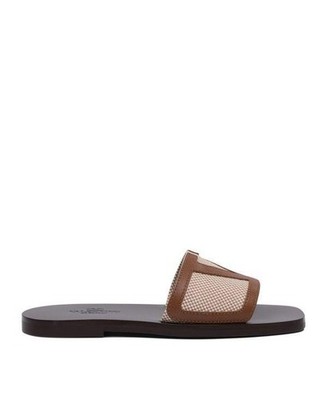 Valentino Superstar Canvas und Napa Leder Pantolette 6Y2S0J72 JHB ZS5 151103920