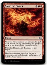 MTG Stoke the Flames U March of the Machine 166 LP