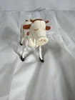 Vintage Little People Cow #915 White with Brown Spots Fisher Price Farm Toy
