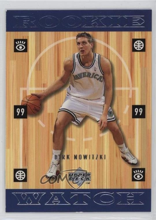 1998-99 Upper Deck Rookie Watch Dirk Nowitzki #320 HOF 0d08