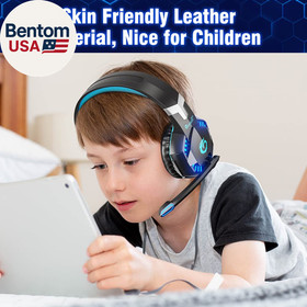 G2000 Gaming Headset for PS5 PS4 Xbox One Controller,Bass Surround Noise Cancell