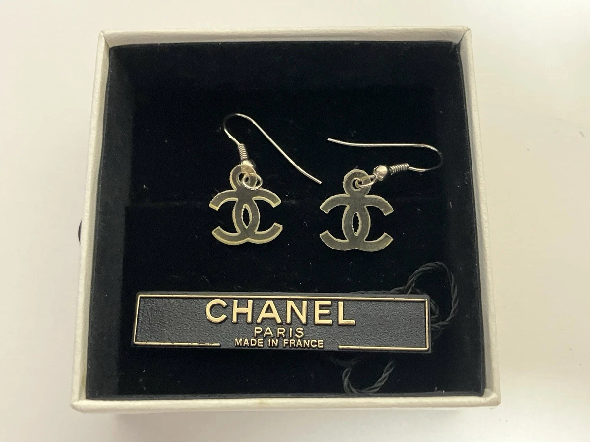 authentic vintage chanel earrings products for sale | eBay