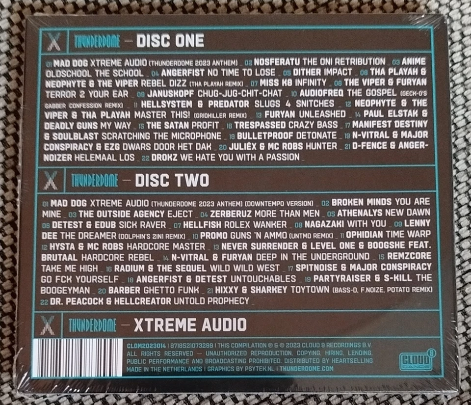 !!! CD Box Thunderdome XXXXX - Lesen !!! - Bild 2 von 2