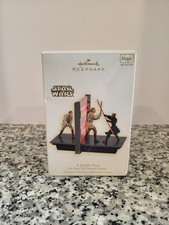 A Deadly Duel 2009 Magic STAR WARS Hallmark Ornament MIB NEW in Box