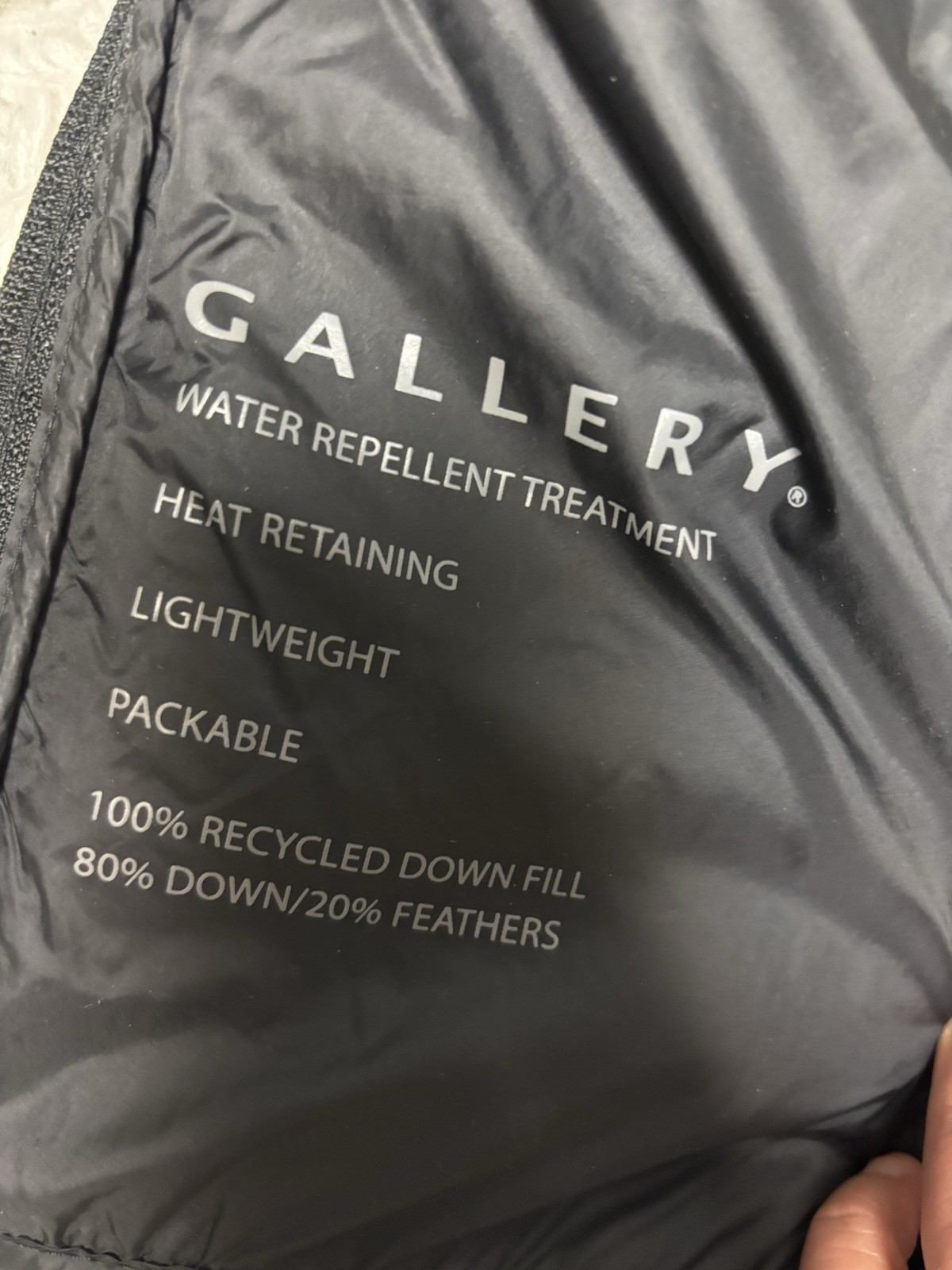 GALLERY Down Jacket Lightweight Water Repellent P… - image 14