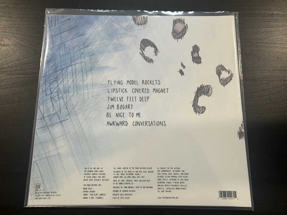 The Front Bottoms SIGNED Cover Rose EP Vinyl Recycled Colors (Autographed) Foto 3 de 4