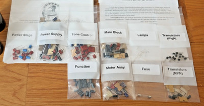 Yamaha CA-1010 rebuild restoration recap upgrade kit repair filter capacitor