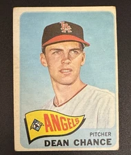 Dean Chance 1965 Topps #140 - Los Angeles Angels A