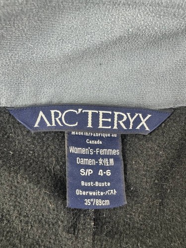 Giacca donna Arc’teryx Windstopper Polartec full zip nera taglia S 4-6 - Foto 3 di 5