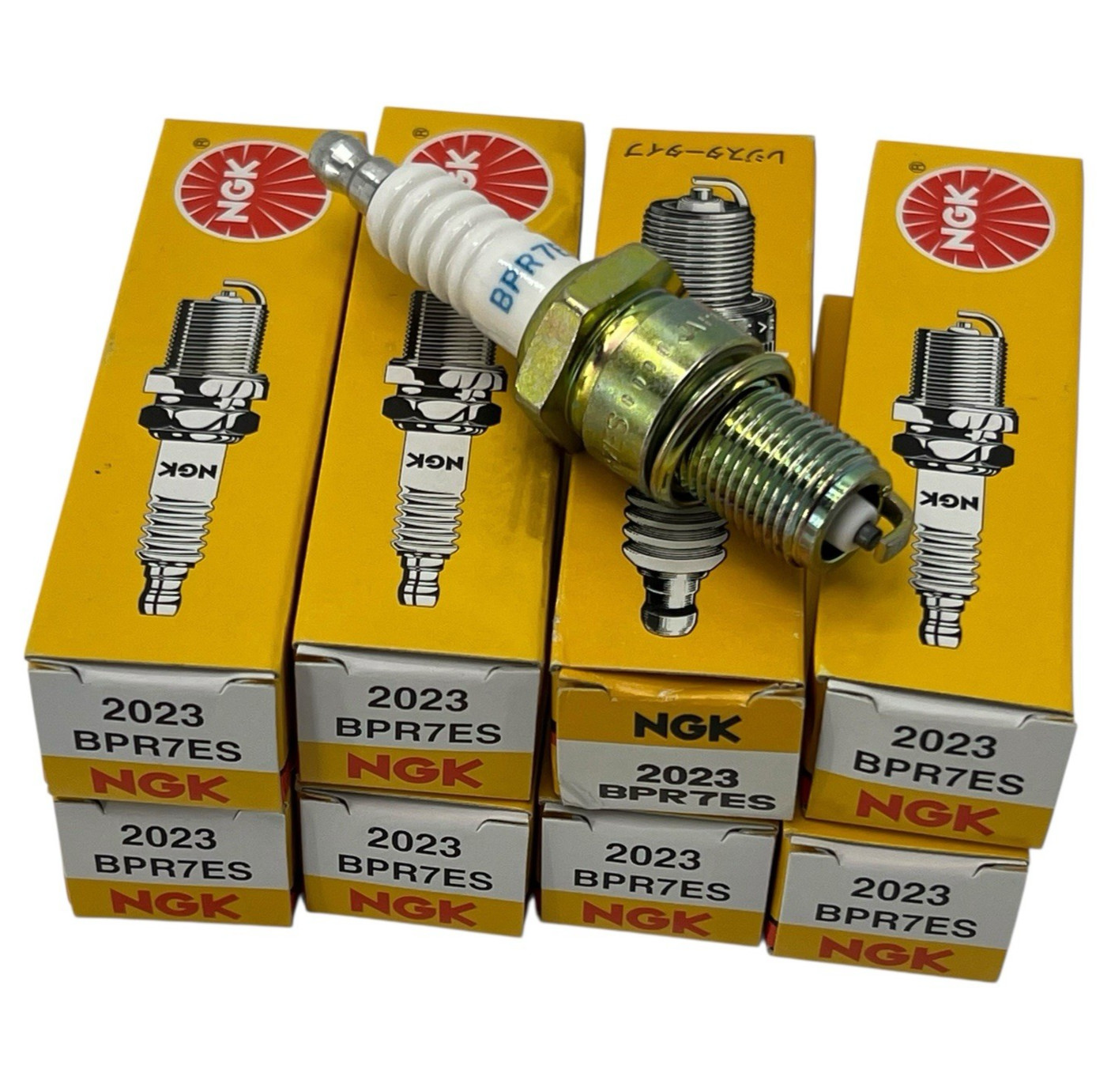 QTY 8 NGK BPR7ES 2023 Standard Copper Spark Plugs For Yamaha Polaris Others