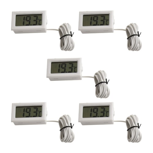 For Home and Professional Use Set of 5 LCD Display Digital Thermometers - Picture 4 of 32