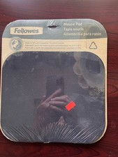Fellowes Earth Series Mouse Pad Eco-Friendly Nonskid Durable Black