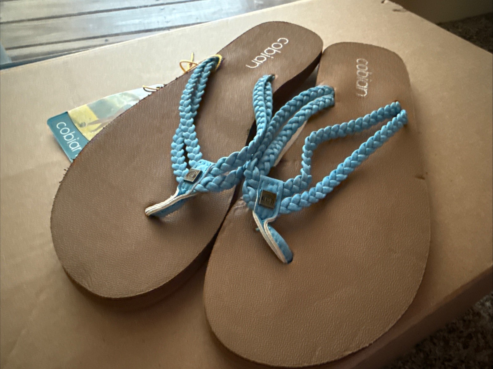 APL Sandali donna Cobian Leucadia Blu Taglia 6