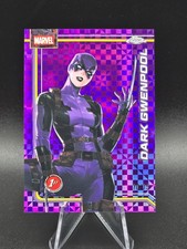 2026 Topps Chrome Marvel DARK GWENPOOL Purple X-Fractor /75 #27