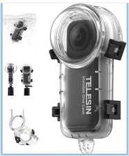 TELESIN Waterproof Dive Case for Insta360 X4 - 50M Depth Housing