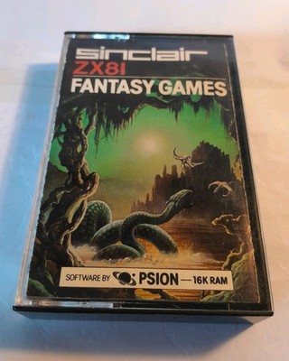 Sinclair Zx 81 Fantasy Spiele, Psion Software. 16k .