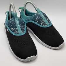 Speedo Girls Black Aqua Skimmer Surfwalker Water Shoes Size Junior Large 4/5