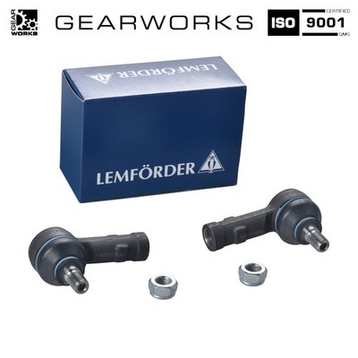 2x Spurstangenkopf für VW T3 Golf I Jetta Spurstange Lenkung W/O Servo