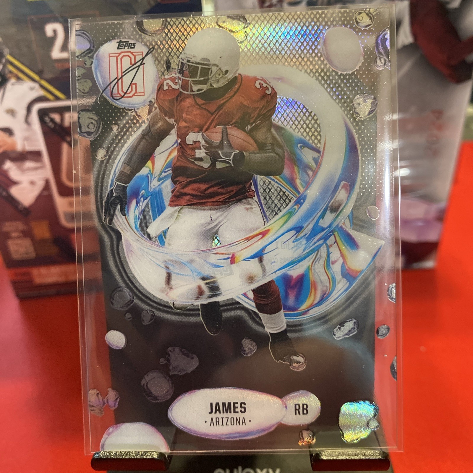 Edgerrin James 2024 Topps Signature Class Fluidity SP #F-22 Case Hit