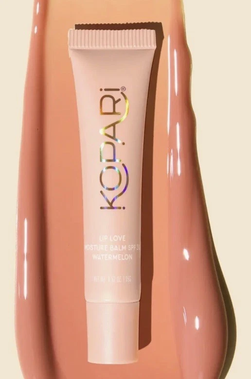Kopari Beauty   Lip Love Moisture Balm (3)beige nude watermelon pink strawberry  - Image 4 of 4