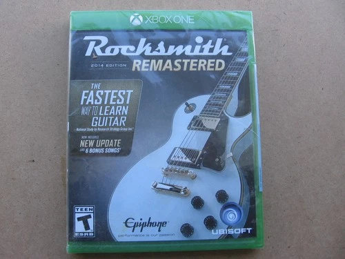 XBOX ONE ROCKSMITH REMASTERED 2014 EDITION NEW