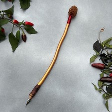 Ręcznie robione pióro do pisania czarownic - pióro grimoire - pióro kaligraficzne czarownicy