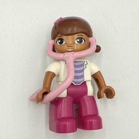 LEGO Duplo Disney Jr DOC MCSTUFFINS Rose the Ambulance & DOC FIGURE parts