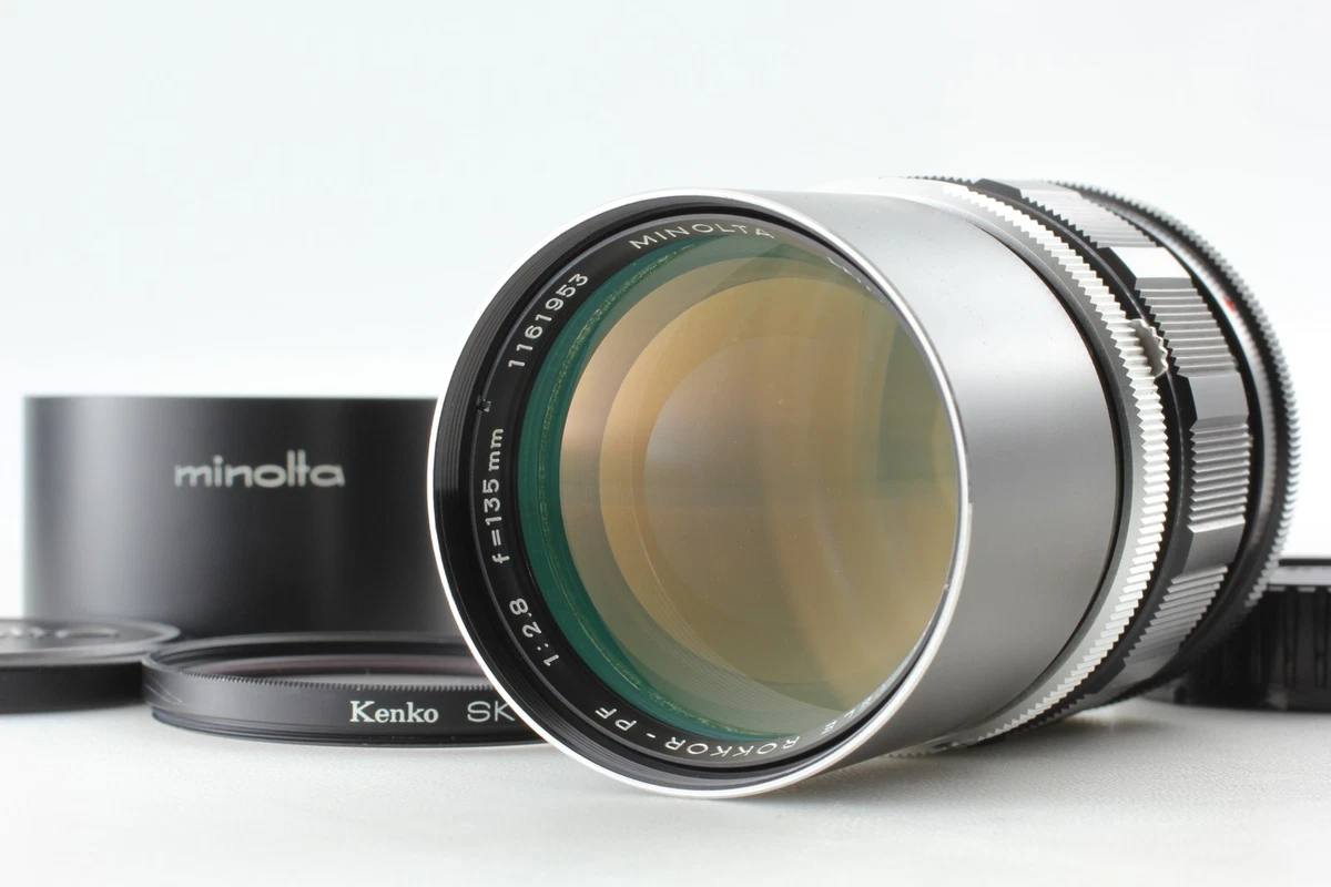 【極美品】ミノルタ MC TELE ROKKOR 135mm F2.8 212 Preços baixos em 135mm Minolta Rokkor PF Focal lentes de câmera de