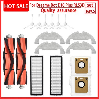 For Accessories Dreame Bot D10 Plus RLS3D Robot Vacuum Cleaner Hepa Filter Mop
