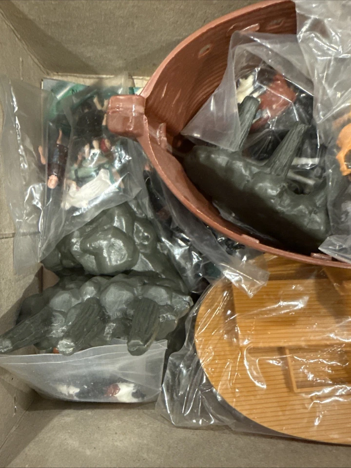 NUEVO Juego Vintage Años 60 Marx Mini Arca de Noé Original Completo Sellado NUEVO Foto 4 de 4