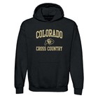 Colorado Arch Logo Cross Country Hoodie - Black