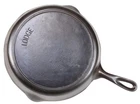 Vintage Arc Logo Lodge No 8 Cast Iron Skillet Restored Condition