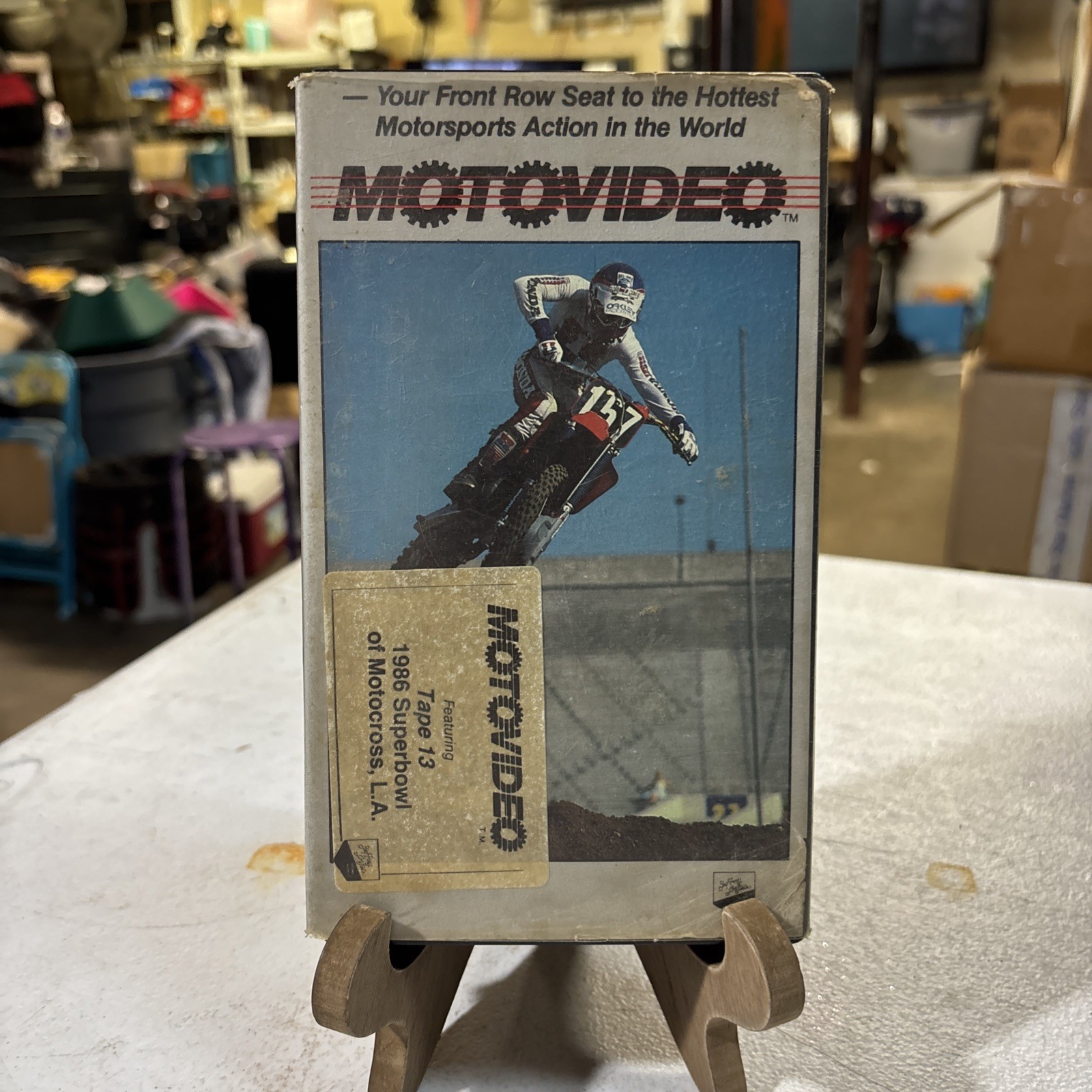 1986 Motocross L.A. MOTOVIDEO VHS Tape Video 13 RARE