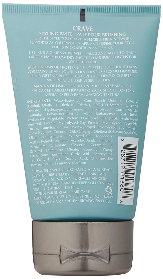 Pasta de peinado Hair Crave, textura y definición vegana y libre de parabenos, mate... Foto 2 de 2