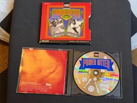ABC Sports Presents POWER HITTER Philips CD-i, 1992 tested, great condition