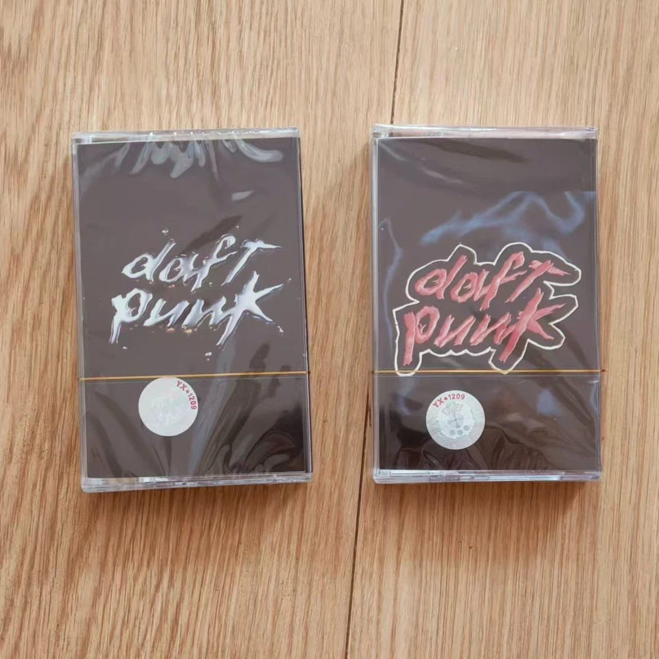 3pcs Daft Punk Random Access Memories Retro Album Tape Sealed Cassettes NEW - Image 3 of 4