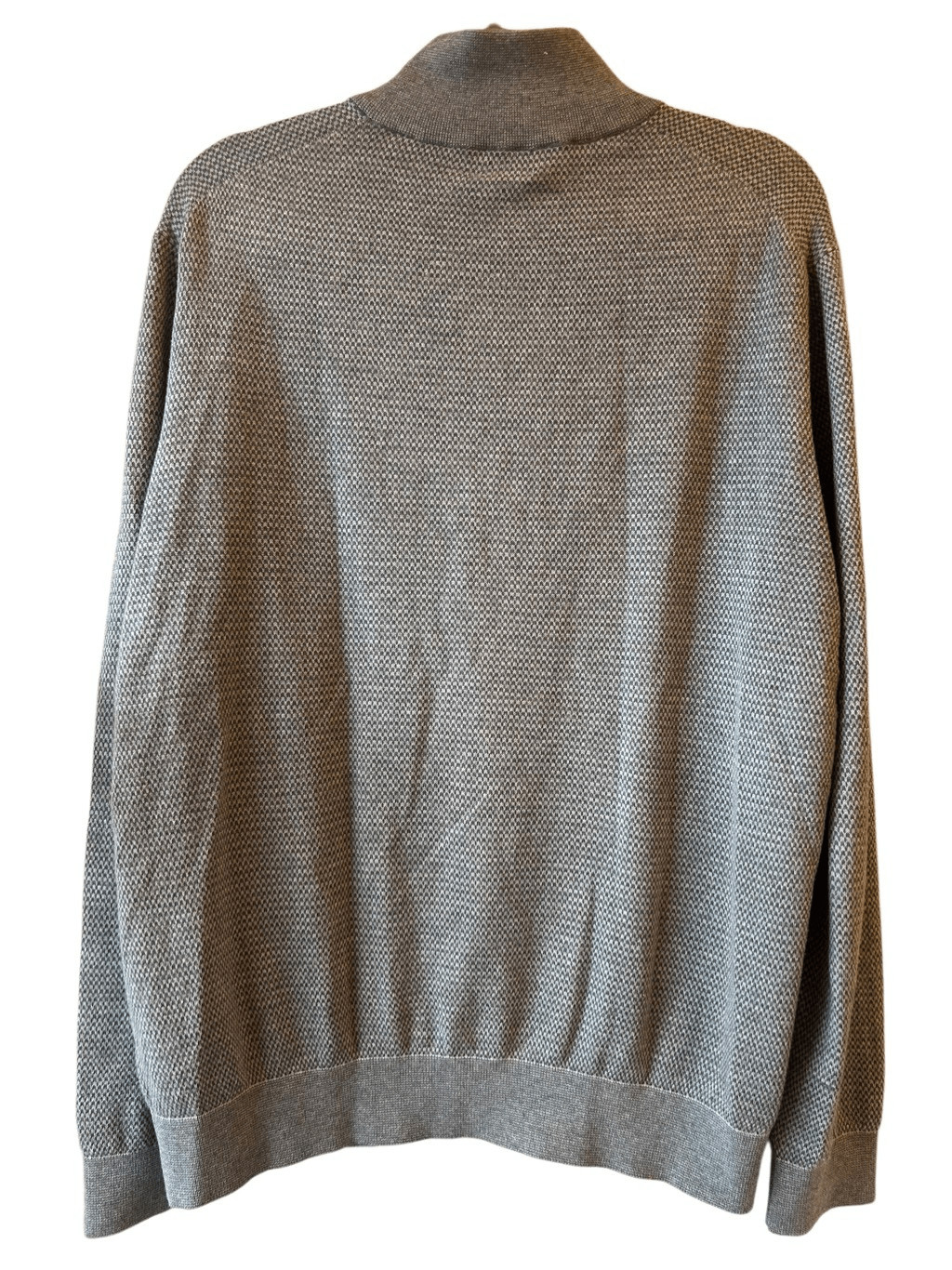 Robert Talbott Carmel 1/4 zip pullover sweater si… - image 2